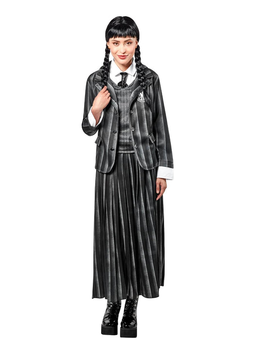 Wednesday Nevermore Academy Deluxe School Uniform Costume - The Costume Company