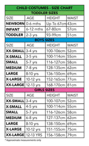 Wednesday Rave'n Child & Tween Deluxe Dress - The Costume Company