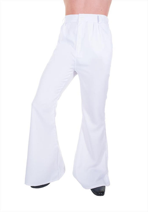 White Flared Trousers - Buy Online Only - The Costume Company