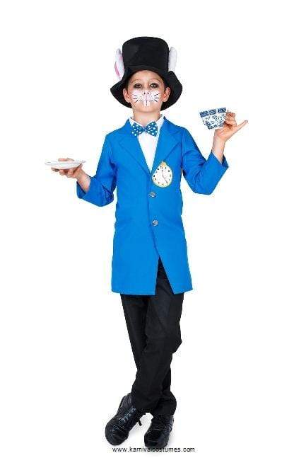 White Rabbit Alice In Wonderland Child Costume 