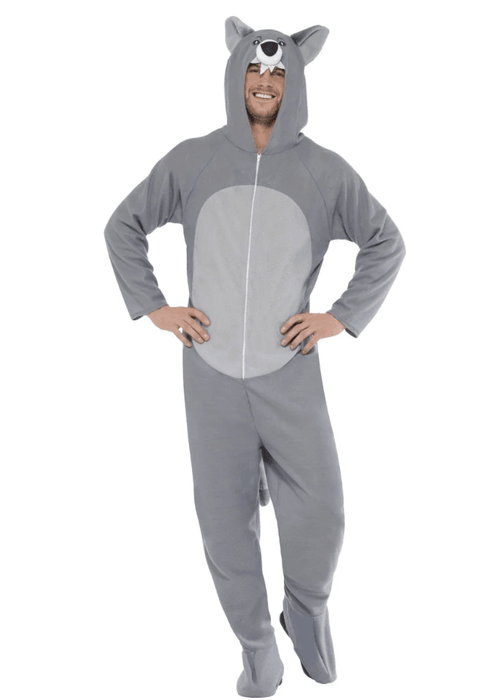 Wolf Onesie Costume - Buy Online Only - The Costume Company