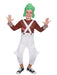 Oompa Loompa Kids Costume | Willy Wonka Factory Worker Outfit