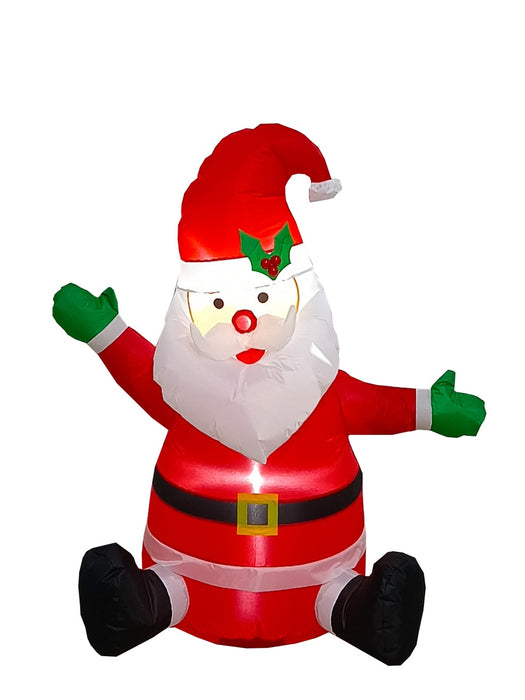 Inflatable Santa Claus Decoration 4ft Tall - Buy Online Only