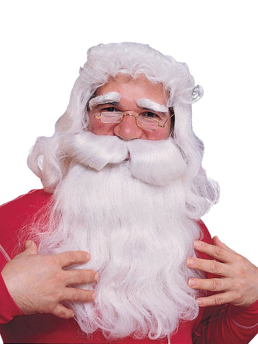 Santa Beard & Wig Set - Buy Online Only