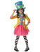 Mad Hatter Girls Deluxe Costume (long Hanging) Child Costume 