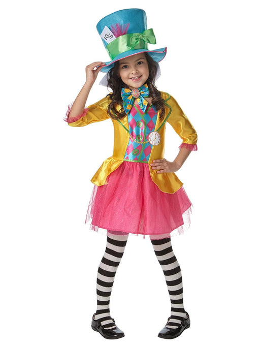 Mad Hatter Girls Deluxe Costume Child Costume |  Buy Online - The Costume Company | Australian & Family Owned 