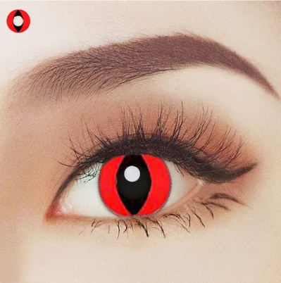 Devil 1 Year Contact Lenses - Buy Online - The Costume Company | Australian & Family Owned 