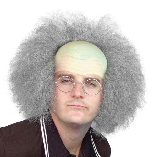 Old Man Bald Top Grey Wig | Buy Online - The Costume Company | Australian & Family Owned 