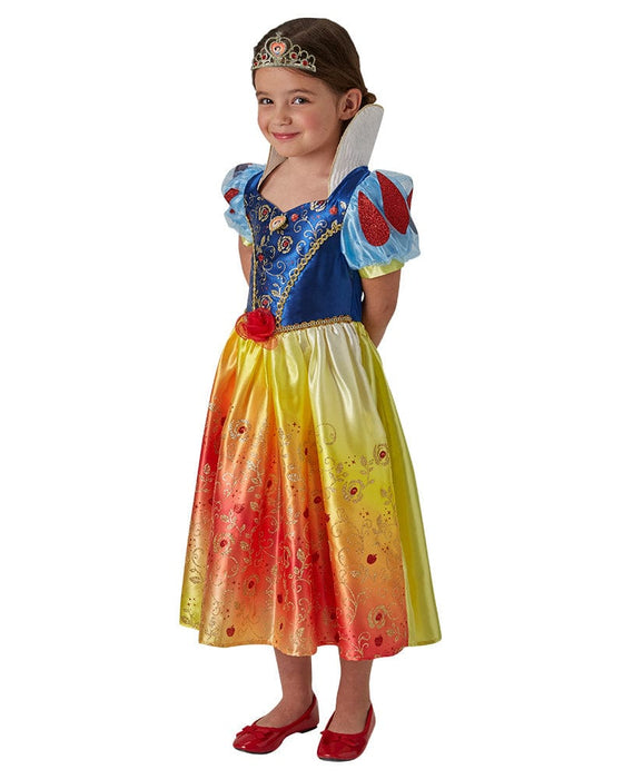Snow White Rainbow Deluxe Child Costume - Buy Online Only