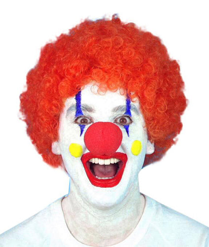 Orange Clown Wig | Buy Online - The Costume Company | Australian & Family Owned 