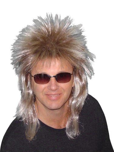 Spiky (Poita) 80's Mullet Wig - Buy Online - The Costume Company | Australian & Family Owned