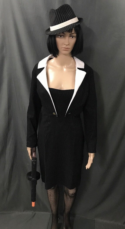 1920’s Gangster Moll Dress with Bolero - Hire - The Costume Company | Fancy Dress Costumes Hire and Purchase Brisbane and Australia