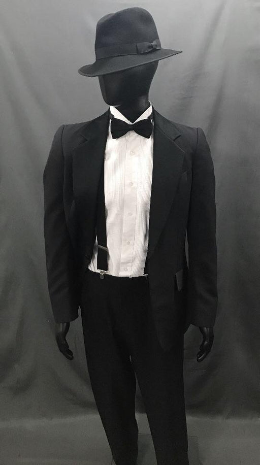 1920s Gangster Suit Black - Hire 