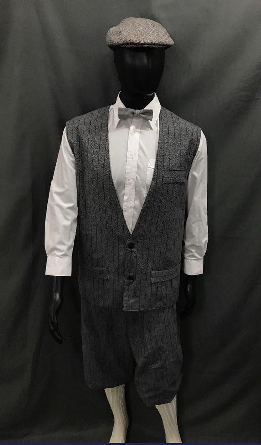 1920s Golfer Grey Pinstripe - Hire - The Costume Company | Fancy Dress Costumes Hire and Purchase Brisbane and Australia