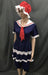 1920s Simmers Navy and Red with Swim Cap - Hire - The Costume Company | Fancy Dress Costumes Hire and Purchase Brisbane and Australia