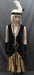 1930s-40s Bias Cut Cocktail Dress - Gold and Black Shimmer - Hire - The Costume Company | Fancy Dress Costumes Hire and Purchase Brisbane and Australia