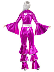 1970’s Dancing Dream Pink Jumpsuit Costume - The Costume Company