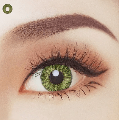 Gemstone Green Blend 1 Year Contact Lenses |  Buy Online - The Costume Company | Australian & Family Owned 