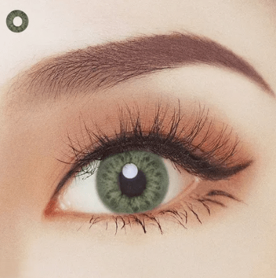 Green Mira 1 Year Contact Lenses  | Buy Online - The Costume Company | Australian & Family Owned