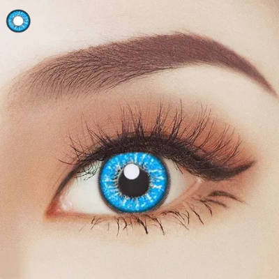 Blue Cosa 1 Year Contact Lenses | Buy Online - The Costume Company | Australian & Family Owned