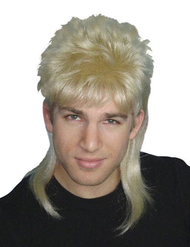 Mullet Blonde 80s Wig - Buy Online - The Costume Company | Australian & Family Owned