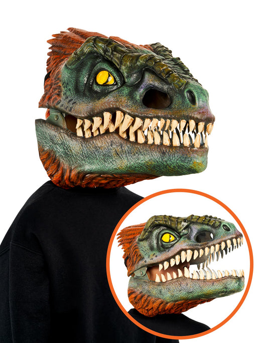 Pyroraptor Moveable Jaw Child Mask | Buy Online - The Costume Company | Australian & Family Owned 