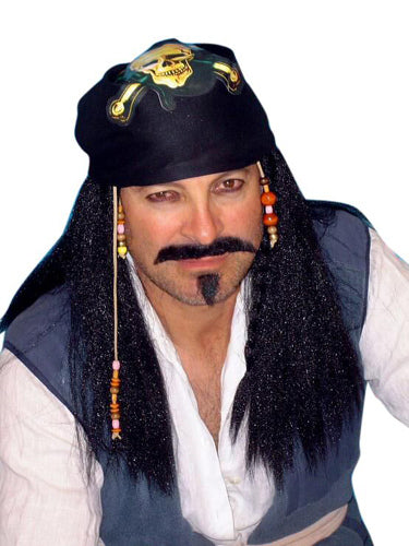 Pirate (Jack Sparrow) Wig |Buy Online - The Costume Company | Australian & Family Owned 