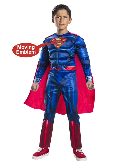 Superman Deluxe Costume With Lenticular Child Costume 