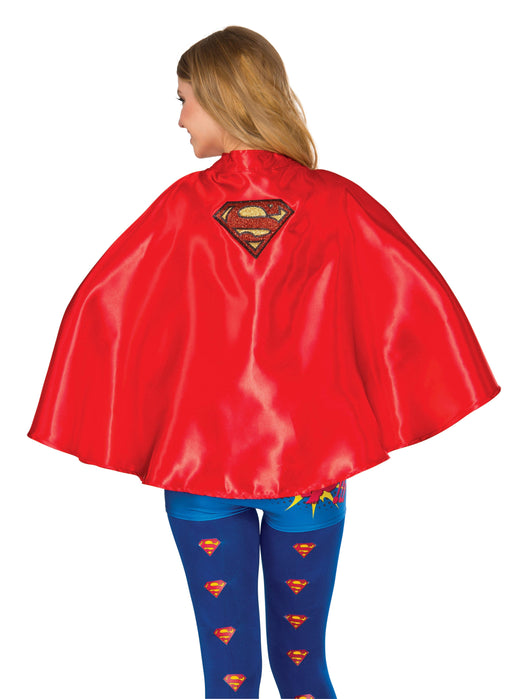 Supergirl Adult Cape | Buy Online - The Costume Company | Australian & Family Owned 
