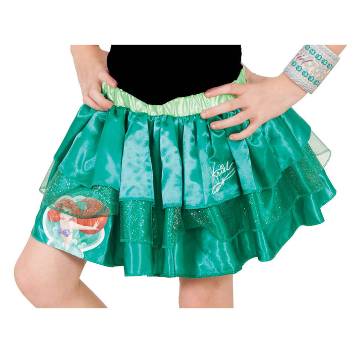 Ariel Princess Tutu Skirt Child Costume 