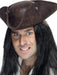 Tricorn Leather Look Pirate Hat | Buy Online - The Costume Company | Australian & Family Owned 