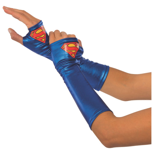 Supergirl Gauntlets Adult | Buy Online - The Costume Company | Australian & Family Owned 