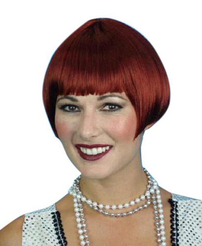 Charleston Cut Auburn Bob (Red) Wig - Buy Online - The Costume Company | Australian & Family Owned 