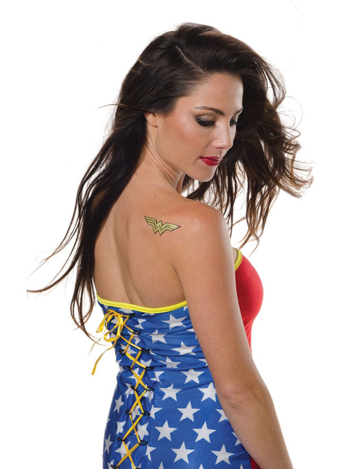 Wonder Woman Glitter Tattoo | Buy Online - The Costume Company | Australian & Family Owned 