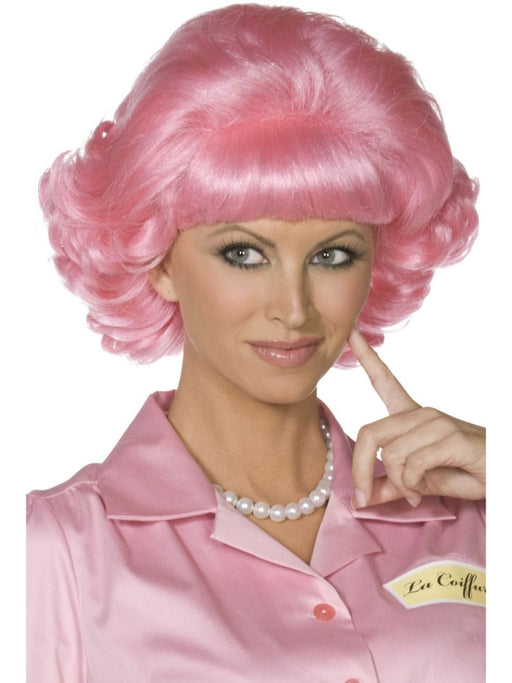 Frenchy Grease Pink Wig | Buy Online - The Costume Company | Australian & Family Owned 