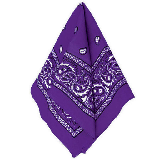Purple Bandana | Buy Online - The Costume Company | Australian & Family Owned