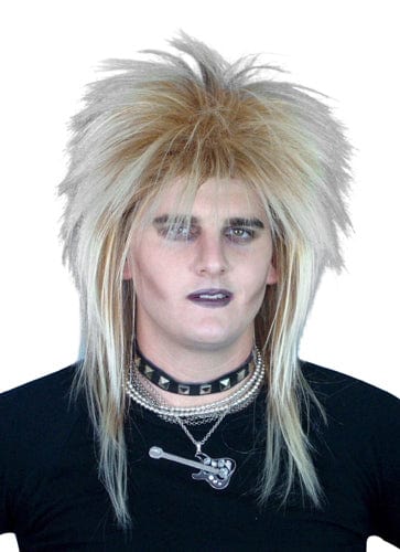 Rockstar Mullet 80s Wig - Buy Online - The Costume Company | Australian & Family Owned
