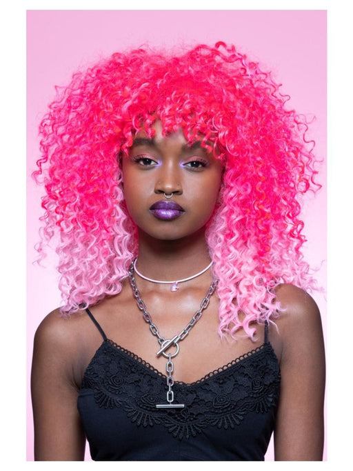 Manic Panic® Pink Passion™ Ombre Curl Girl™ Wig |  Buy Online - The Costume Company | Australian & Family Owned 