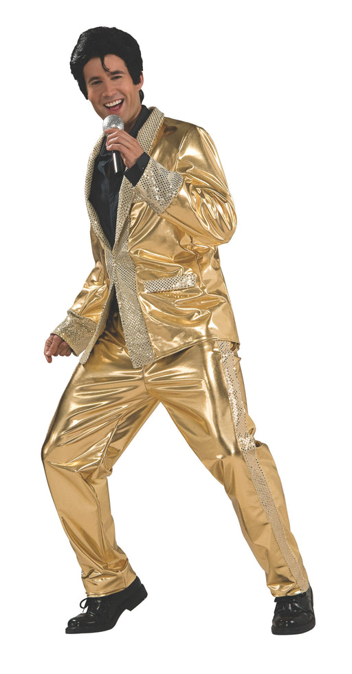 Elvis Gold Suit Collector's Edition Adult Costume 