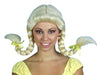 Blonde Heidi Plaits (Blonde Braids with Fringe) -   Buy Online - The Costume Company | Australian & Family Owned 