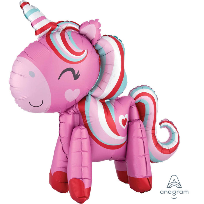 CI: Multi-Balloon Standing Magical Unicorn Love A75 | Buy Online - The Costume Company | Australian & Family Owned