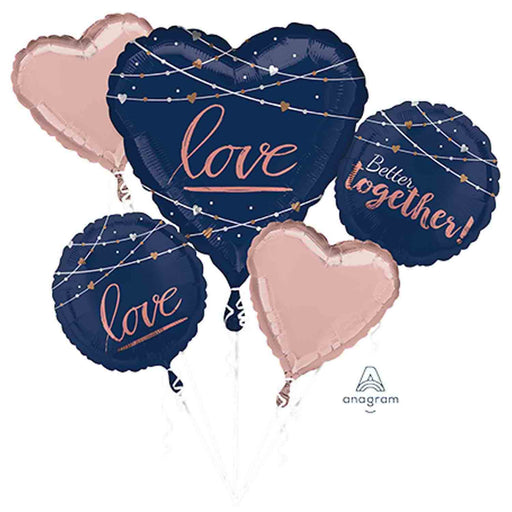Bouquet Navy Wedding Love, Better Together P75 | Buy Online - The Costume Company | Australian & Family Owned