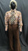 60-70s Mens Costume - Pattern Shirt with Brown Flares - Hire - The Costume Company | Fancy Dress Costumes Hire and Purchase Brisbane and Australia