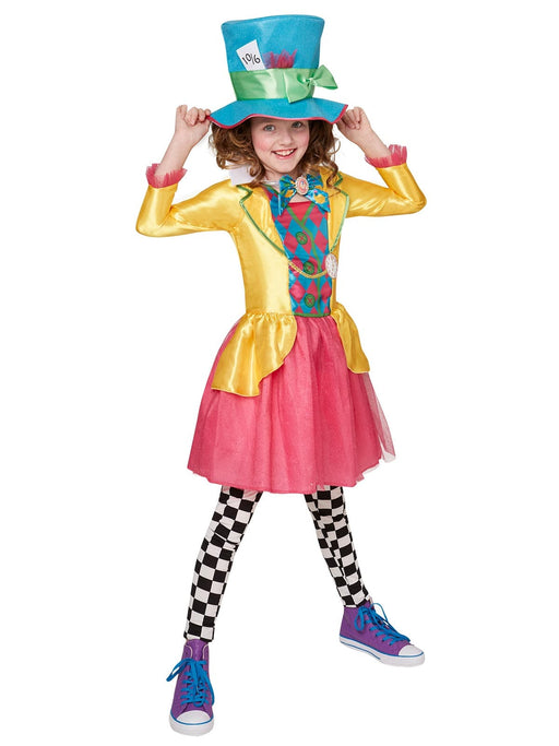 Mad Hatter Girls Deluxe Costume (large Polybag) Teen Costume 