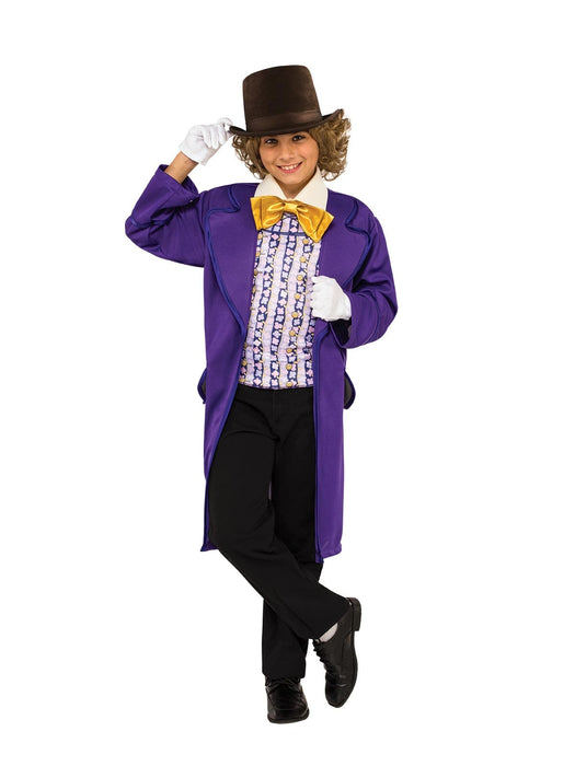 Willy Wonka Deluxe Child Costume  - Buy Online Only