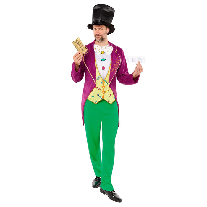 Roald Dahl Willy Wonka Adult Costume