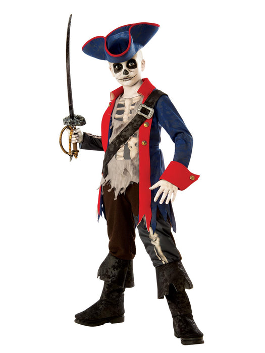 Captain Bones Pirate Costume Child