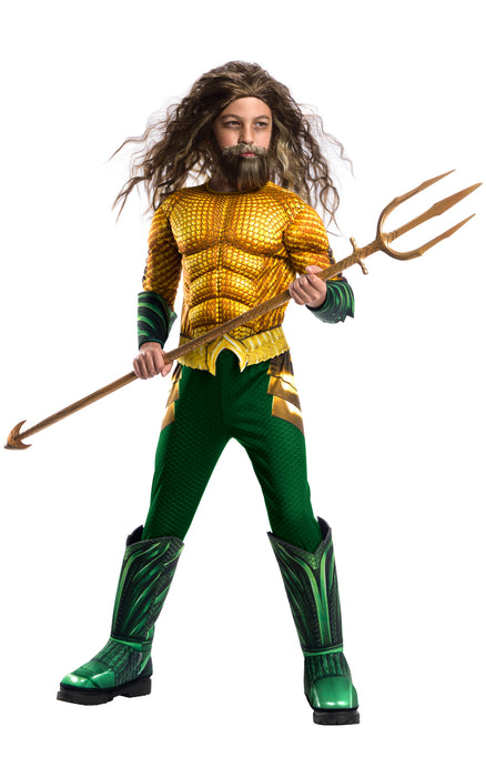 Aquaman Deluxe Child Costume - Buy Online Only