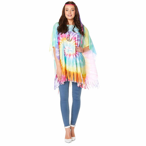 70's Hippie Poncho | Buy Online - The Costume Company | Australian & Family Owned  