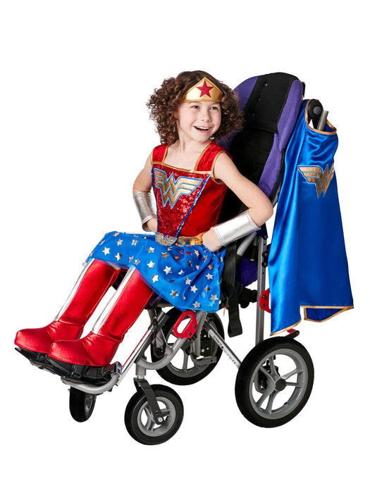Wonder Woman Adaptive Child  Costume. - Buy Online Only